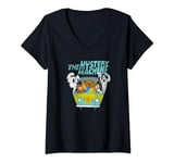 Womens Scooby Doo Mystery Machine V-Neck T-Shirt