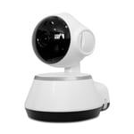 Caméra de sécurité Domestique Home Security Camera 360° Caméra de Surveillance Vision Nocturne Caméra sécurité WiFi sans Fil 720P Noble Blanc