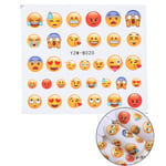 Emoticon Package Stickers Nail Sticker Decoration Onesize