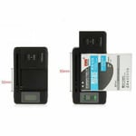 1pc Universal Battery Charger With LCD Us Plug For Nokia BL-4C BL-5C BL-6C BL-5B