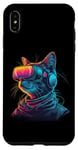 iPhone XS Max Neon Feline Fantasy Case