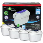 Filterlogic FL-402H Water Filters compatible with Brita Maxtra & plus,Universal