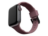 [U] Apple Watch Band 45Mm/44Mm/42Mm, Series 7/6/5/4/3/2/1/Se - Aurora Dusty Rose - Klockräm För Smart Klocka - Antimikrobiell - Matt Rosa - För Apple Watch Hermès Series 9, Series 10, Series 8, Series 9, Ultra, Ultra 2