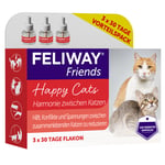 Feliway Friends - säästöpakkaus: täyttöpullo 3 x 48 ml