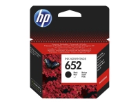 HP 652, Original, Pigmentbaserat bläck, Svart, HP, - HP DeskJet Ink Advantage 1115 Printer (F5S21C) - HP DeskJet Ink Advantage 2135 All-in-One..., Bläckstråleutskrift