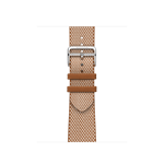 Apple Watch Hermès – Toile H Simple Tour i Gold/Écru, 42 mm