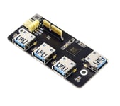 PCIe til USB 3.2 Gen1 Adapter til Raspberry Pi Compute Module 4