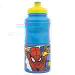 Stor - Easy hold sports water bottle, 380 ml - Spiderman (088808722-74755-12)