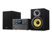 Philips Tam8905/10, Mikrosystem För Hemmaljud, Sort, 1 Disk, Bakke, Kina, 100 W