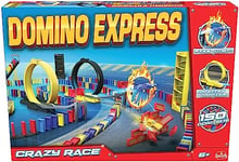 Domino Express - Crazy Race - Jeu de Construction - A partir de 6 Ans - Courses de Dominos - Deviens le Roi de La Cascade - A Jouer Seul, en Famille ou entre Amis - 1 joueur et plus