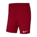 NIKE Men's M Nk Dry Park Iii Nb K Sport Shorts, Team Red/(White), L UK