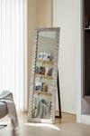 50*170cm Rectangle Grey Full-Length Floor Mirror