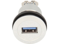 USB-inbyggda kontakter 2.0 Anslutning, inbyggd Schlegel Elektrisk kontakt RRJ_USB3_AA_633 Schlegel Innehåll: 1 st