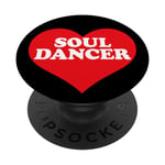I Heart Soul Dancer, I Love Soul Dancer personnalisé PopSockets PopGrip Interchangeable