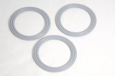 Pack of 3 Kenwood Blender attachment rubber base sealing rings - WVE.650544