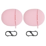 2PCS Silicone Shockproof Earbuds Case Protective Cover for Pixel Buds Pro Pink