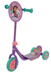 Gabby's Dollhouse Deluxe Kids Childrens Tri Scooter Purple