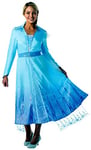 Rubie's Official Disney Frozen 2, Elsa Deluxe Dress, Adults Costume, Size Ladies X-Small Uk 6-8