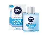 NIVEA Sensitive Cool Lozione Dopobarba, Aftershave-lotion, Känslig hud, 1 styck, 100 ml, Motverkar irritation, Fuktgivande, Uppfriskande, Lugnande, Flaska