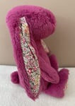NEW Jellycat Small Bashful Rose Blossom Bunny Soft Baby Toy Pink Floral BNWOT