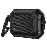 AirPods Pro fodral i kolfiber - Svart Svart