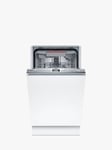 Bosch Series 2 SPV4EMX25G Fully Integrated Slimline Dishwasher, Stainless Steel