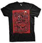 Hybris La Tortuga - Hola Death T-Shirt (Black,5XL)