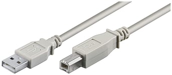 INECK® Câble 3m Imprimante USB 2.0 A Mâle vers USB B Mâle Câble Printer Scanner Imprimante pour Canon MG5750 HP ENVY 4520 HP deskjet 3720 Epson XP245 Brother DCP-L2520DW (3 M)