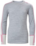 Helly Hansen Jr Lifa Merino Mi Grey Mélange