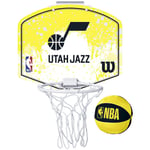 Basketball backboards Unisex, Wilson NBA Team Utah Jazz Mini Hoop, yellow