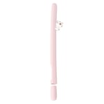 ibasenice Compatible for Apple Pencil 2 cover - Soft Silicone Stylus Cover Cute Shatter-resistant Capacitive Pen Protector Case Compatible for Apple Pencil 2 Generation