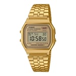 Wristwatch CASIO A158WETG-9AEF Stainless Steel Golden Unisex Digital