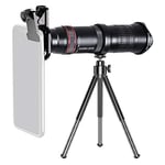 Dcolor HD 14X - 45X Telephoto Zoom Len,Dual Focus Optics Monocular Telescope for Smartphone Long-Distance Phone Lens