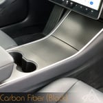 Karbonfiber-folie - Midtkonsoll, Tesla Model 3