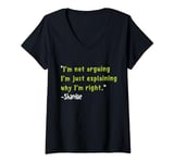 Womens Shantae Quote Personalized Name Shantae Funny Birthday Gifts V-Neck T-Shirt