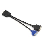 Female Dual Computer Monitor Extension Cable Adapter DMS 59 Pin To DVI24+5/V BGS