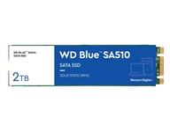 WD Blue SA510 2TB M.2 SATA SSD with up to 560MB/s read speed M.2 SATA 2TB
