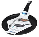 Pendeford Non Stick 28cm Shallow Crepe Frying Pan Soft Handle Induction Base