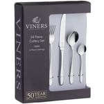 Viners Eden 18 10 Stainless Steel 24 Piece Cutlery Set Giftbox 0302.576