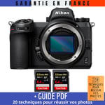 Nikon Z6 II Nu + 2 SanDisk 64GB Extreme PRO UHS-II SDXC 300 MB/s + Guide PDF ""20 TECHNIQUES POUR RÉUSSIR VOS PHOTOS