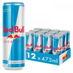 Red Bull Sockerfri 473ml x 12st