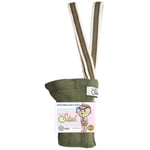 Silly Silas Shorty Strumpbyxor Olive Striped | Grön | 1-2 years