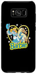 Coque pour Galaxy S8+ Barbie - Cowgirl rétro western avec cheval et cœur