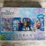 Disney Frozen 1000 Piece Panorama Jigsaw Puzzle Clementoni Brand New And Sealed