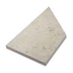 Bricmate Granitkeramik Norrvange Light Grey 296x598 (mm) Inner Corner Left