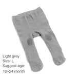 6-24month Baby Tights Pantyhose Diamond Light Grey L