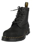 Dr. Martens 1460 - Black Connection WP & black coated nylon Boot black