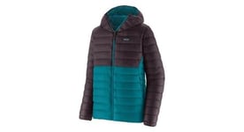 Doudoune patagonia sweater hoody turquoise violet