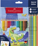 Faber-Castell - CP Colour Grip dinosaurus 18+6 (201546)