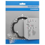 Shimano Xt Fc-m770 Chainring Svart,Silver 32t